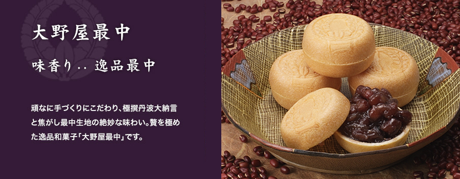 大野屋最中12個入り 逸品和菓子 大野屋